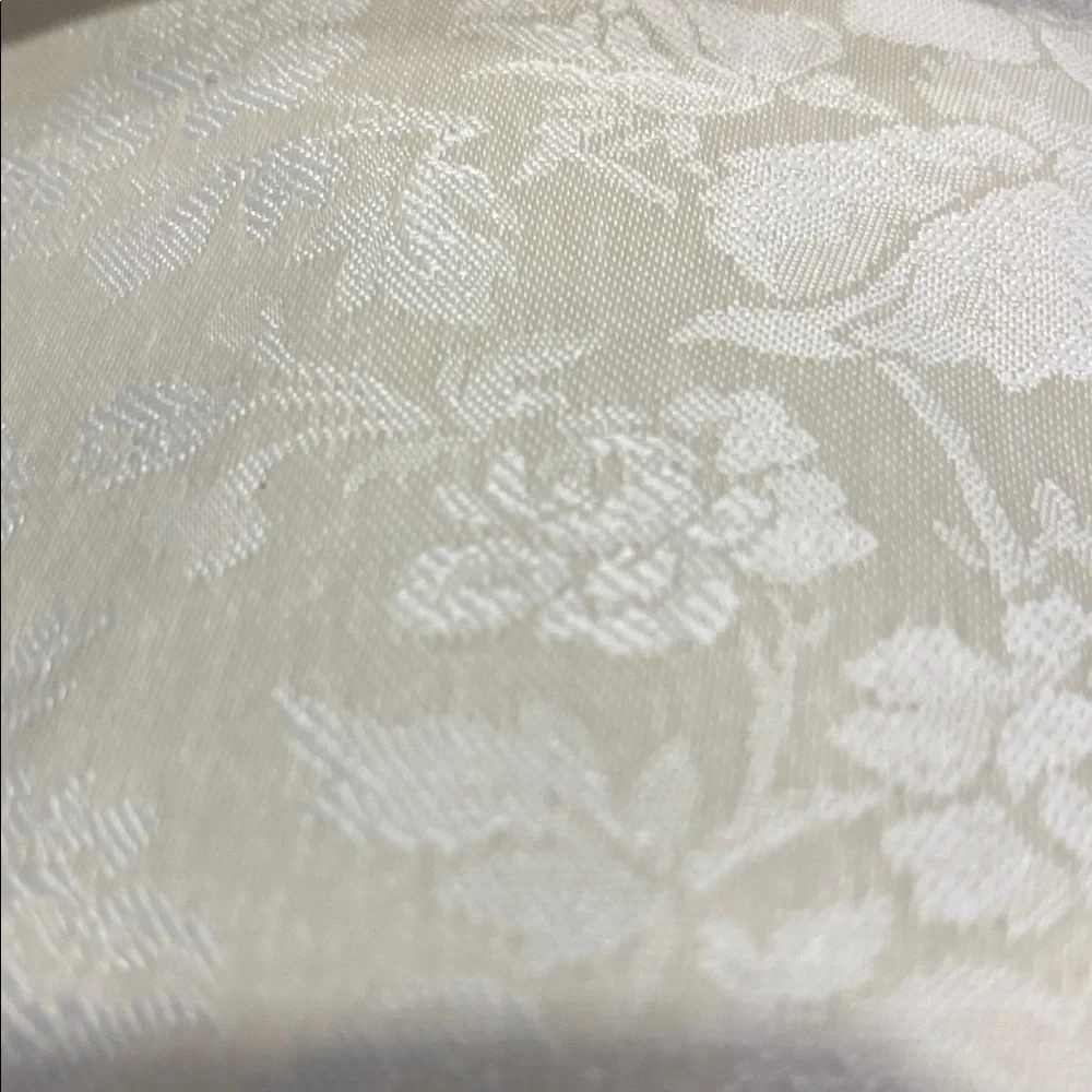 Draperies one pair new soft pleat panels 50”w x 84” L Martha Stewart jacquard